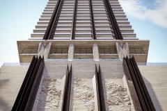 888 Brickell Avenue, Dolce&Gabbana, Facade Sculptures, JDS Development Group, by LL&Co