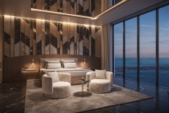 888 Brickell, Dolce&Gabbana, Bedroom, White, JDS Development Group