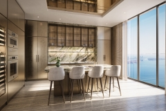 888 Brickell, Dolce&Gabbana, Kitchen, Green, JDS Development Group