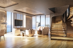 888 Brickell, Dolce&Gabbana, Miami, Living Gold, JDS Development Group, by LL&Co